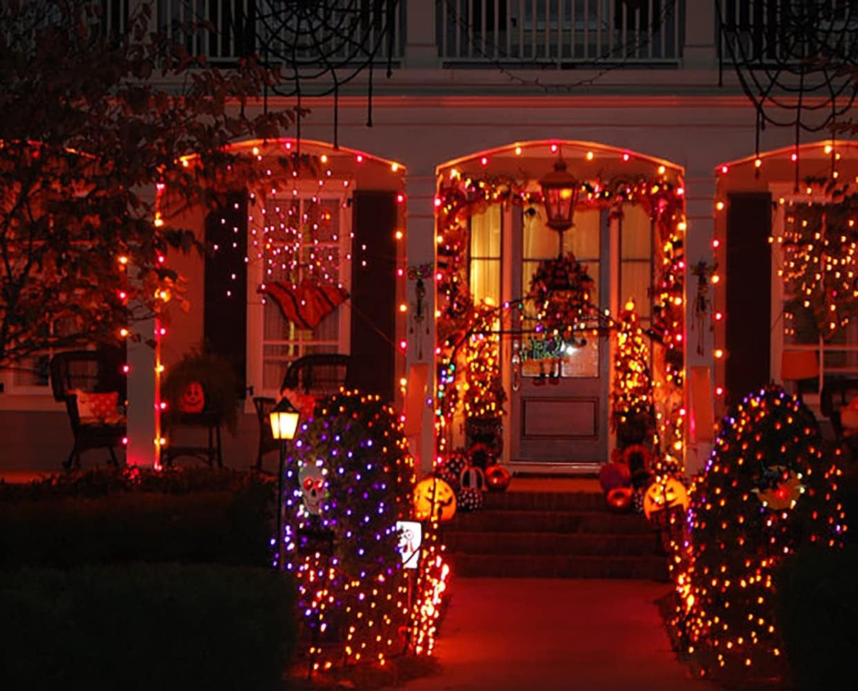 500 LED Halloween Lights Outdoor, 164 FT Fairy Lights with 8 Modes