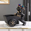 Dog Statue Storage Box Animal Ornament Resin Art Sculpture Figurine Home Decoration Home Decoration Study Ornament